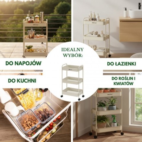 REGAŁ BAREK MOBILNY WIELOFUNKCYJNY KINGHOFF KH-1943 Kinghoff