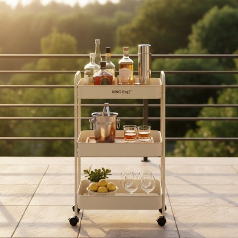 REGAŁ BAREK MOBILNY WIELOFUNKCYJNY KINGHOFF KH-1943 Kinghoff