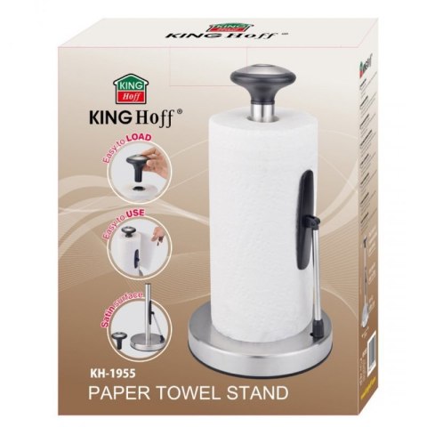 STOJAK STALOWY NA RĘCZNIKI PAPIEROWE KINGHOFF KH-1955 Kinghoff