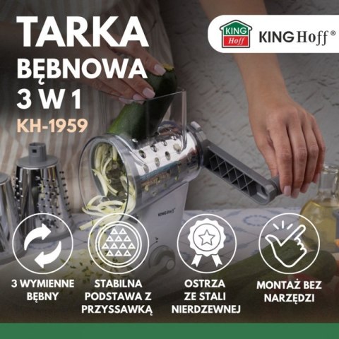 TARKA BĘBNOWA DO WARZYW SERA KINGHOFF KH-1959 Kinghoff