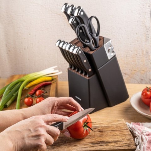ZESTAW NOŻY KUCHENNYCH I DO STEKÓW W BLOKU KLAUSBERG KB-7985 Klausberg