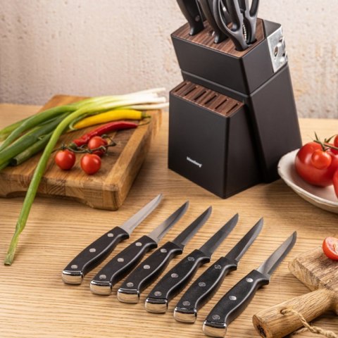ZESTAW NOŻY KUCHENNYCH I DO STEKÓW W BLOKU KLAUSBERG KB-7985 Klausberg