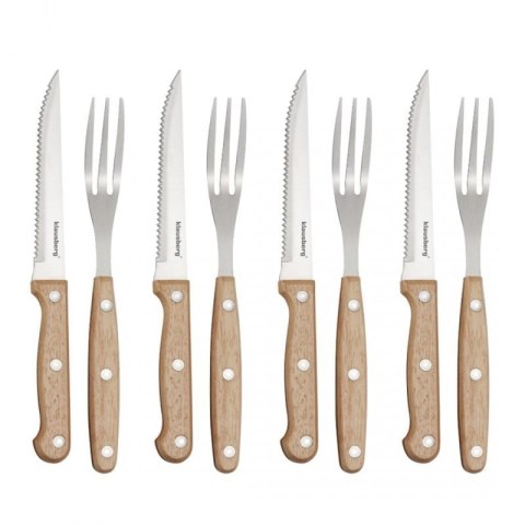 ZESTAW SZTUĆCÓW SZTUĆCE DO STEKÓW 8 szt. KLAUSBERG KB-7976 Klausberg