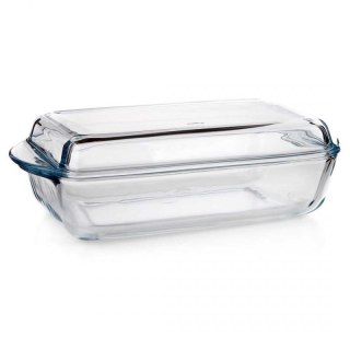 BRYTFANNA SZKLANA ŻAROODPORNA 4,1L Z POKRYWĄ NACZYNIE ŻAROODPORNE Banquet