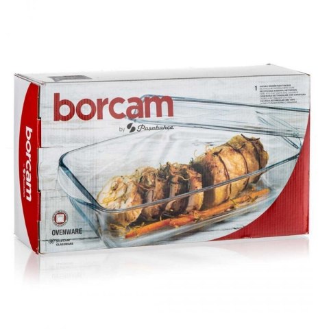 BRYTFANNA SZKLANA ŻAROODPORNA 4,1L Z POKRYWĄ NACZYNIE ŻAROODPORNE Banquet