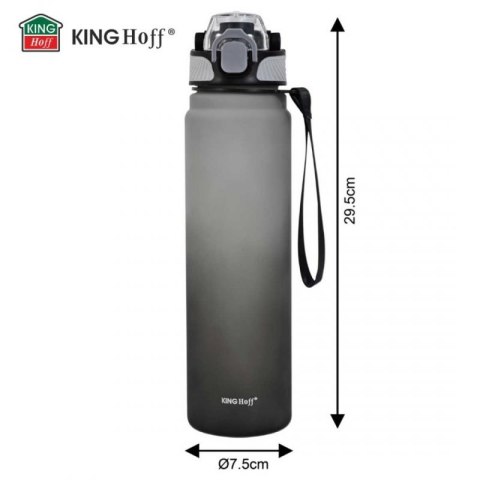 BUTELKA BIDON NA WODĘ 1L KINGHOFF KH-2008 Kinghoff