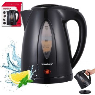 CZAJNIK ELEKTRYCZNY 1,2L KLAUSBERG KB-9001 CZARNY Klausberg