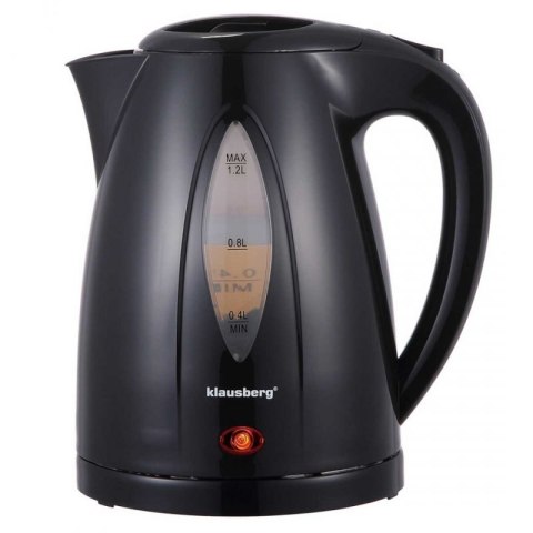 CZAJNIK ELEKTRYCZNY 1,2L KLAUSBERG KB-9001 CZARNY Klausberg