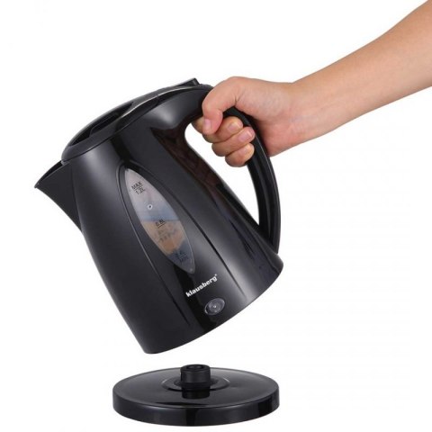 CZAJNIK ELEKTRYCZNY 1,2L KLAUSBERG KB-9001 CZARNY Klausberg