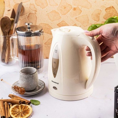 CZAJNIK ELEKTRYCZNY 1,2L KLAUSBERG KB-9002 KREMOWY Klausberg