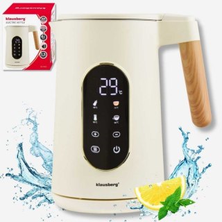 CZAJNIK ELEKTRYCZNY 1,7L KLAUSBERG KB-9005 REGULACJA TEMPERATURY Klausberg
