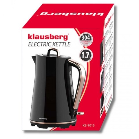 CZAJNIK ELEKTRYCZNY 1,7L KLAUSBERG KB-9015 CZARNY Klausberg