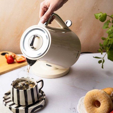 CZAJNIK ELEKTRYCZNY 1,7L KLAUSBERG KB-9016 KREMOWY Klausberg