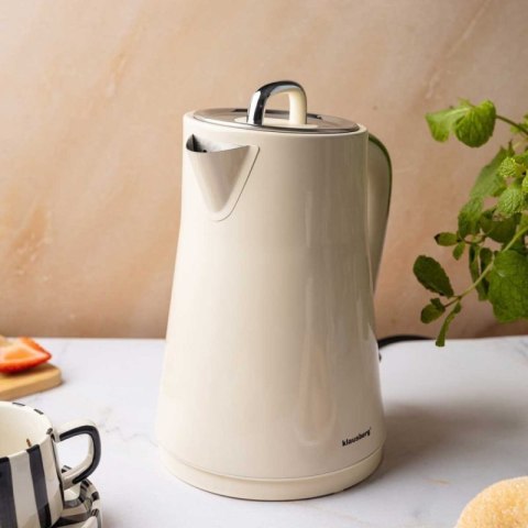 CZAJNIK ELEKTRYCZNY 1,7L KLAUSBERG KB-9016 KREMOWY Klausberg