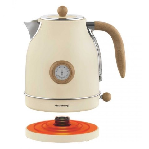 CZAJNIK ELEKTRYCZNY 1,7L Z TERMOMETREM KLAUSBERG KB-9006 RETRO Klausberg