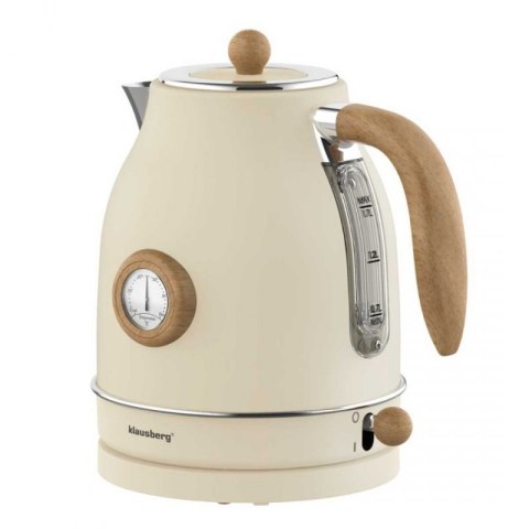 CZAJNIK ELEKTRYCZNY 1,7L Z TERMOMETREM KLAUSBERG KB-9006 RETRO Klausberg
