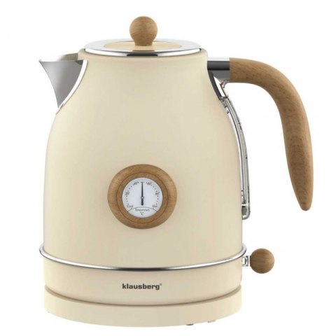 CZAJNIK ELEKTRYCZNY 1,7L Z TERMOMETREM KLAUSBERG KB-9006 RETRO Klausberg