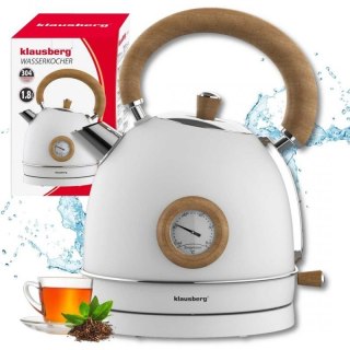 CZAJNIK ELEKTRYCZNY 1,8L Z TERMOMETREM KLAUSBERG KB-9007 RETRO Klausberg