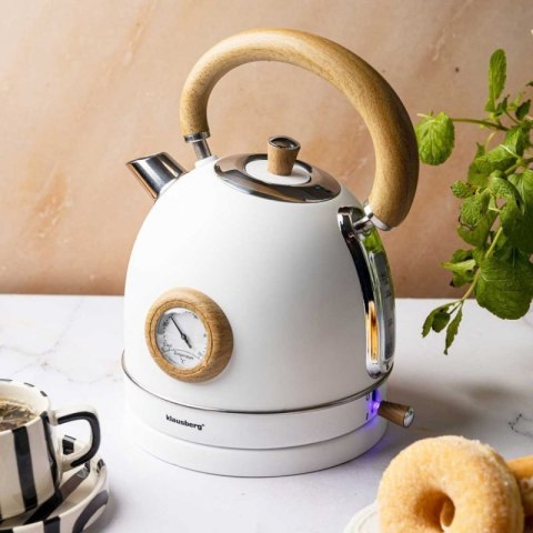 CZAJNIK ELEKTRYCZNY 1,8L Z TERMOMETREM KLAUSBERG KB-9007 RETRO Klausberg