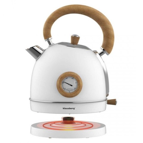 CZAJNIK ELEKTRYCZNY 1,8L Z TERMOMETREM KLAUSBERG KB-9007 RETRO Klausberg