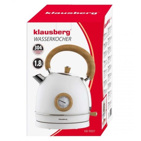 CZAJNIK ELEKTRYCZNY 1,8L Z TERMOMETREM KLAUSBERG KB-9007 RETRO Klausberg