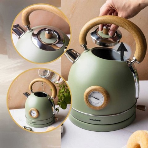 CZAJNIK ELEKTRYCZNY 1,8L Z TERMOMETREM KLAUSBERG KB-9008 RETRO Klausberg