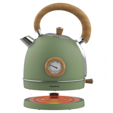 CZAJNIK ELEKTRYCZNY 1,8L Z TERMOMETREM KLAUSBERG KB-9008 RETRO Klausberg