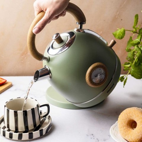 CZAJNIK ELEKTRYCZNY 1,8L Z TERMOMETREM KLAUSBERG KB-9008 RETRO Klausberg