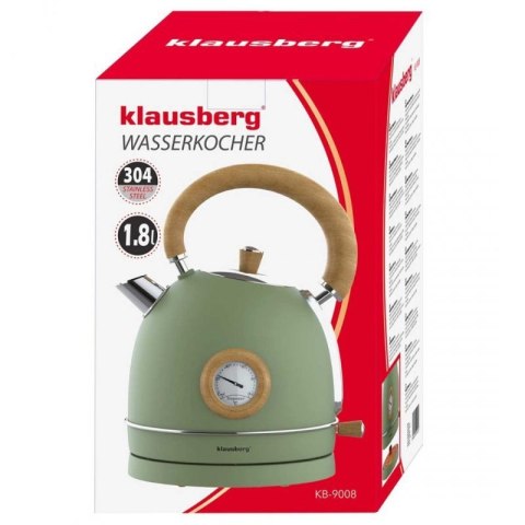 CZAJNIK ELEKTRYCZNY 1,8L Z TERMOMETREM KLAUSBERG KB-9008 RETRO Klausberg