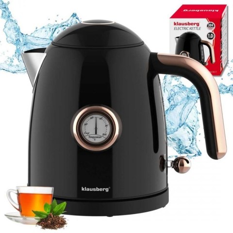 CZAJNIK ELEKTRYCZNY 1L Z TERMOMETREM KLAUSBERG KB-9017 Klausberg