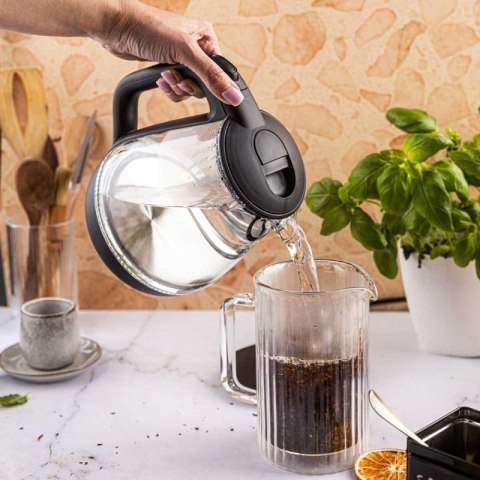 CZAJNIK ELEKTRYCZNY SZKLANY 1,2L KLAUSBERG KB-9003 LED Klausberg