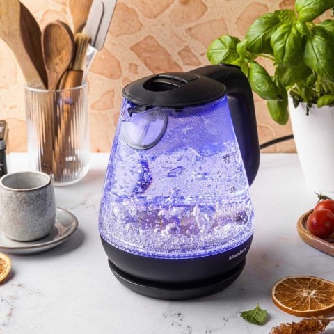 CZAJNIK ELEKTRYCZNY SZKLANY 1,2L KLAUSBERG KB-9003 LED Klausberg