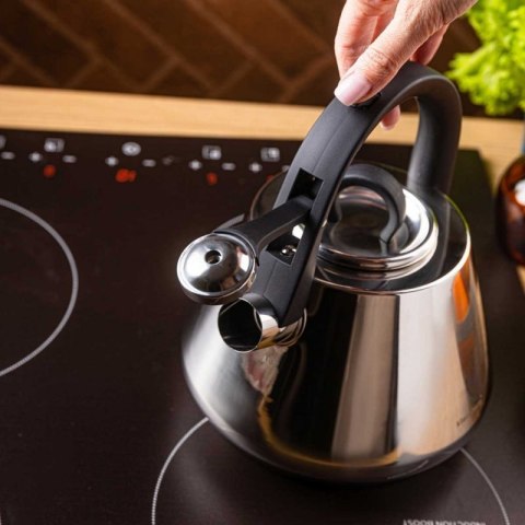 CZAJNIK STALOWY Z GWIZDKIEM 2,5L KLAUSBERG KB-7947 Klausberg