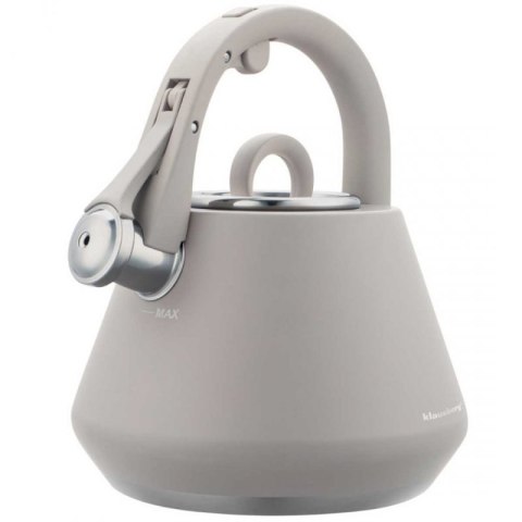 CZAJNIK STALOWY Z GWIZDKIEM 2,5L KLAUSBERG KB-7949 SZARY Klausberg