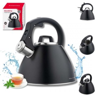 CZAJNIK STALOWY Z GWIZDKIEM 2,5L KLAUSBERG KB-7952 Klausberg