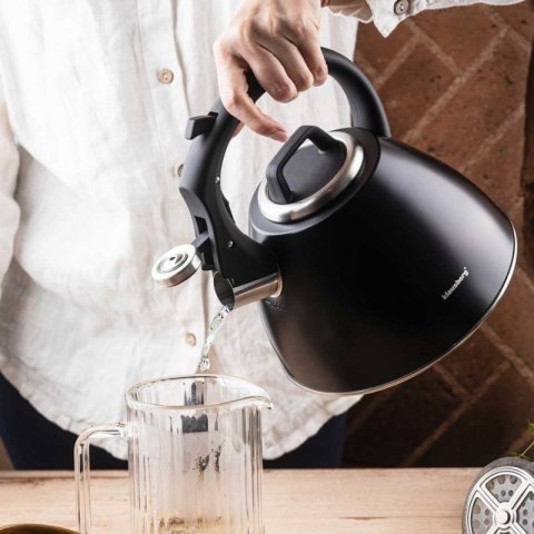 CZAJNIK STALOWY Z GWIZDKIEM 2,5L KLAUSBERG KB-7952 Klausberg