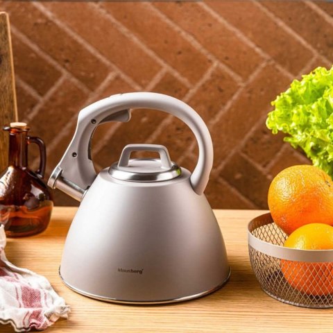 CZAJNIK STALOWY Z GWIZDKIEM 2,5L KLAUSBERG KB-7953 Klausberg