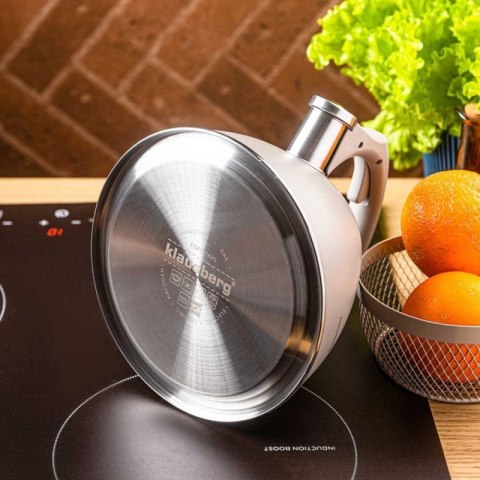 CZAJNIK STALOWY Z GWIZDKIEM 2,5L KLAUSBERG KB-7953 Klausberg