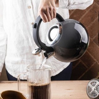 CZAJNIK STALOWY Z GWIZDKIEM 3L KLAUSBERG KB-7955 GRAFITOWY POŁYSK Klausberg