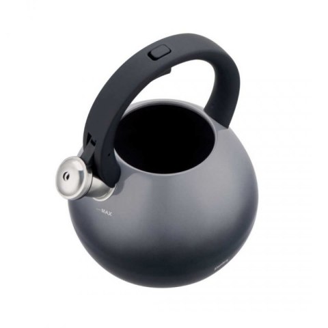 CZAJNIK STALOWY Z GWIZDKIEM 3L KLAUSBERG KB-7955 GRAFITOWY POŁYSK Klausberg