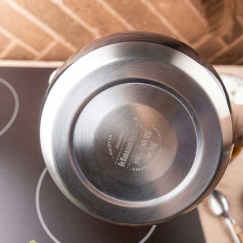 CZAJNIK STALOWY Z GWIZDKIEM 3L KLAUSBERG KB-7955 GRAFITOWY POŁYSK Klausberg