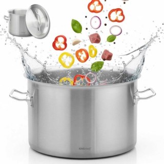 GARNEK GASTRONOMICZNY Z POKRYWĄ STALOWĄ Ø25cm 9L KINGHOFF KH-2021 Kinghoff