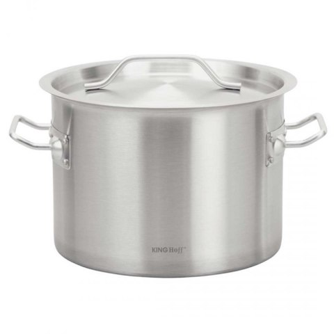 GARNEK GASTRONOMICZNY Z POKRYWĄ STALOWĄ Ø25cm 9L KINGHOFF KH-2021 Kinghoff