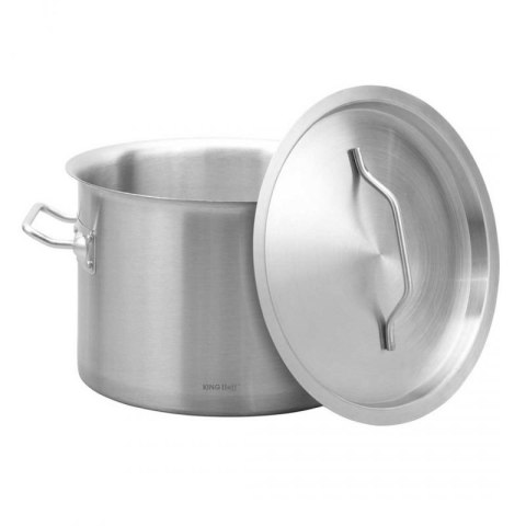 GARNEK GASTRONOMICZNY Z POKRYWĄ STALOWĄ Ø30cm 14L KINGHOFF KH-2022 Kinghoff