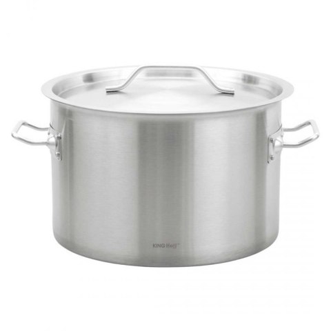 GARNEK GASTRONOMICZNY Z POKRYWĄ STALOWĄ Ø32cm 17L KINGHOFF KH-2023 Kinghoff