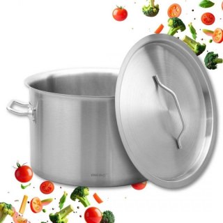GARNEK GASTRONOMICZNY Z POKRYWĄ STALOWĄ Ø36cm 24L KINGHOFF KH-2024 Kinghoff