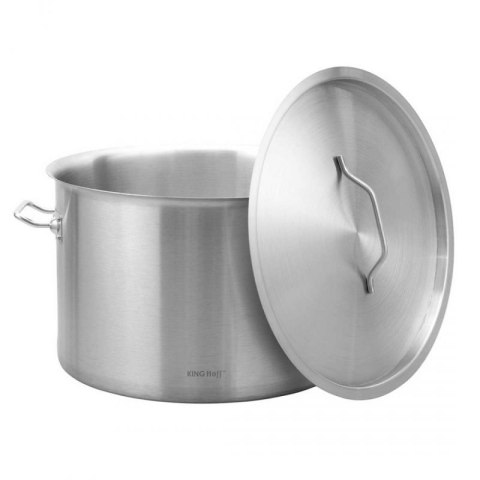 GARNEK GASTRONOMICZNY Z POKRYWĄ STALOWĄ Ø38cm 27L KINGHOFF KH-2025 Kinghoff
