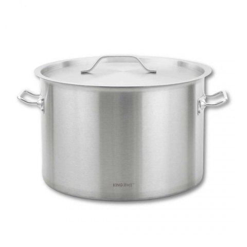 GARNEK GASTRONOMICZNY Z POKRYWĄ STALOWĄ Ø38cm 27L KINGHOFF KH-2025 Kinghoff