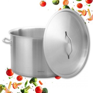 GARNEK GASTRONOMICZNY Z POKRYWĄ STALOWĄ Ø40cm 32L KINGHOFF KH-2026 Kinghoff