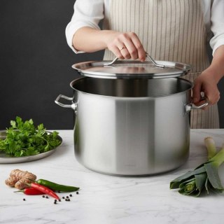 GARNEK GASTRONOMICZNY Z POKRYWĄ STALOWĄ Ø40cm 32L KINGHOFF KH-2026 Kinghoff